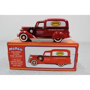 Liberty Classics 1936 Dodge Panel Delivery Bank Red‎ Mopar Limited Edition 1/28